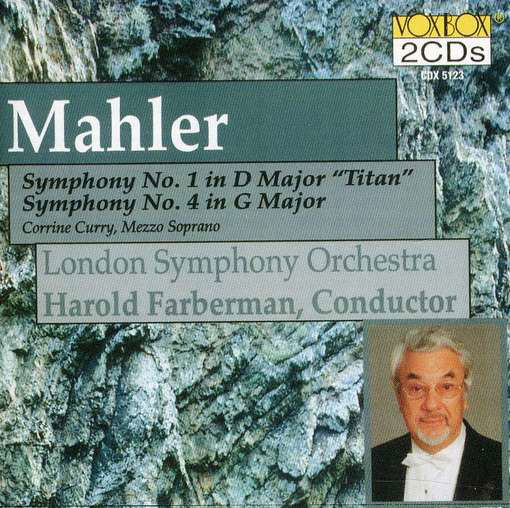 Mahler Symphonies Nos. 1 & 4 - Mahler / Farberman,harold - Musik - VOXBOX - 0047163512322 - 9. oktober 2007