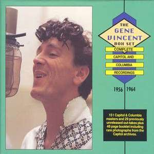 Cover for Gene Vincent · Gene Vincent CD Box Set, the (Complete Capitol &amp; Columbia Recordings 1956) (CD) [Box set] (1990)