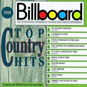 Cover for Billboard Top Country Hits  · 1989 (CD)