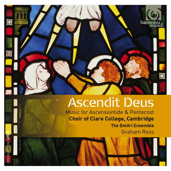Ascendit Deus - Clare College Choir Ross - Musik - HARMONIA MUNDI - 0093046762322 - 3. marts 2017