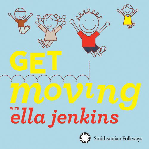 Get Moving With Ella Jenkins - Ella Jenkins - Muziek - SMITHSONIAN FOLKWAYS - 0093074507322 - 17 januari 2013