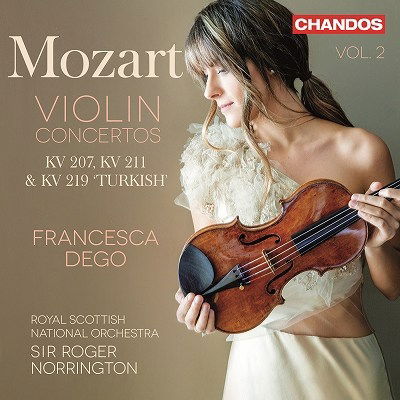 Cover for Francesca Dego · Mozart Violin Concertos Vol. 2 (CD) (2022)