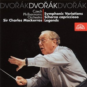 Cover for Mackerras C ?eská filharmonie · Dvo?ák: Symfonické variace, Scherzo c (CD) (2002)