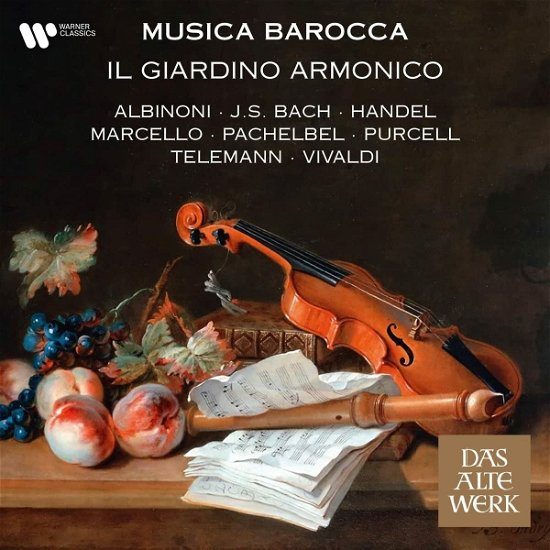 Cover for Il giardino Giovanni Antonini · Musica Barocca - Baroque Maste (CD) (2022)