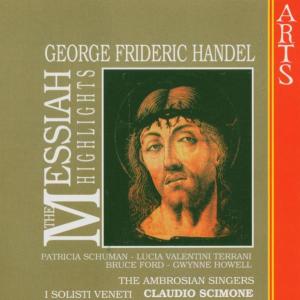 The Messiah - Excerp Arts Music Klassisk - Schumann / Valentini Terrani / I Solisti Ven - Muziek - DAN - 0600554728322 - 2000