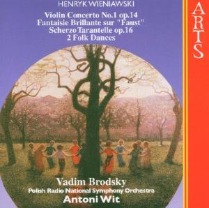 Viollin Concerto No.  Arts Music Klassisk - Brodsky / Polish Rso / Wit - Musikk - DAN - 0600554731322 - 2000