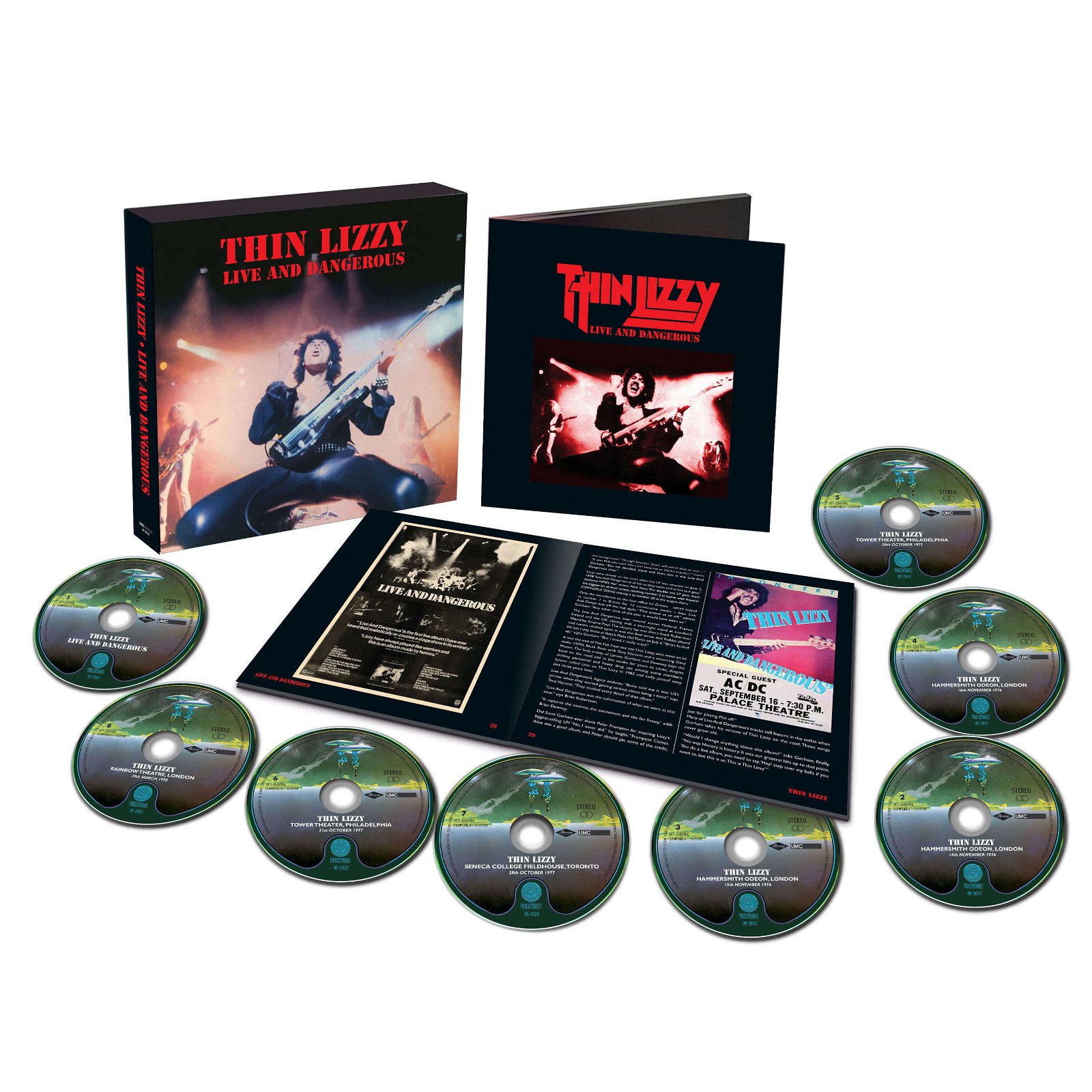 Thin Lizzy · Live and Dangerous (CD) [Super Deluxe edition] (2023)