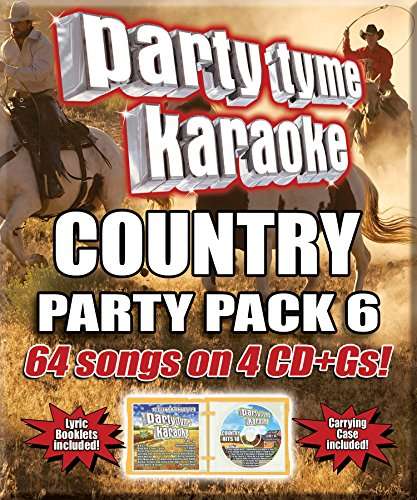 Country Party Pack 6 - Party Tyme Karaoke: Country Party Pack 6 / Var - Musik - KARAOKE - 0610017448322 - 22. September 2017