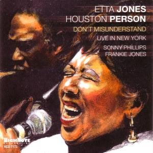 Cover for Jones,etta / Person,houston · Don't Misunderstand (CD) (2007)