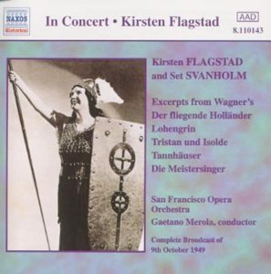 Excerpts From Wagner Operas - 1949 - Kirsten Flagstad - Música - NAXOS - 0636943114322 - 18 de maio de 2009