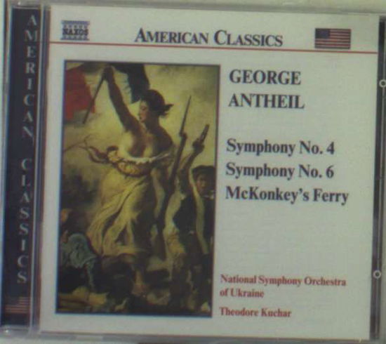 Cover for Antheil / National Symphony Orchestra of Ukraine · Symphony 4, Symphony 6, Mckonkey's Ferry (CD) (2000)