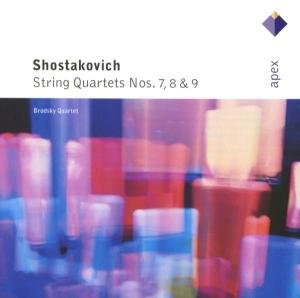 Cover for Shostakovich / Brodsky Quartet · String Quartets 7-9 (CD) (2002)