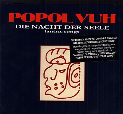 Cover for Popol Vuh · Die Nacht Der Seele: Tantric Songs (CD) (2017)