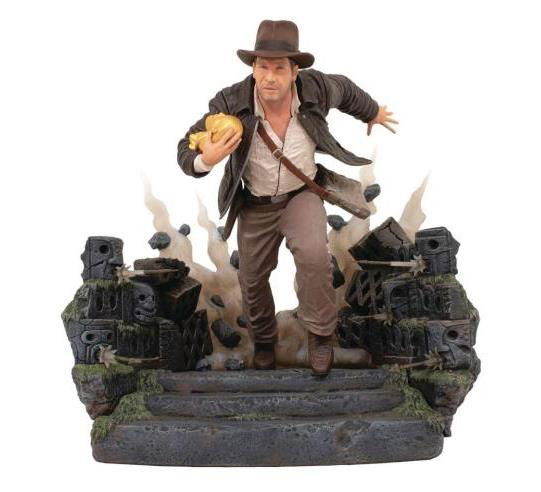 Cover for Diamond Select · Raiders of the Lost Ark Gallery Escape Pvc Statue (MERCH) (2024)