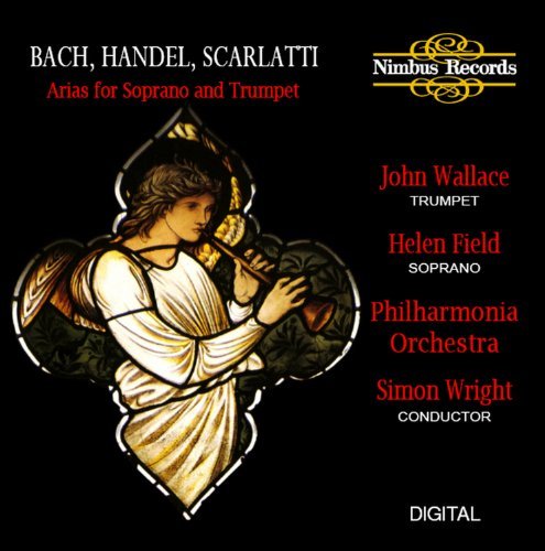 Cover for Bach,j.s. / Wallace / Philharmonia Orch / Wright · Arias for Soprano &amp; Trumpet (CD) (2012)