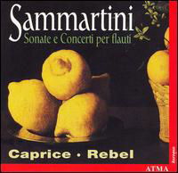 Sonate E Concerti Per Fla - G.B. Sammartini - Musiikki - ATMA CLASSIQUE - 0722056227322 - maanantai 1. huhtikuuta 2002