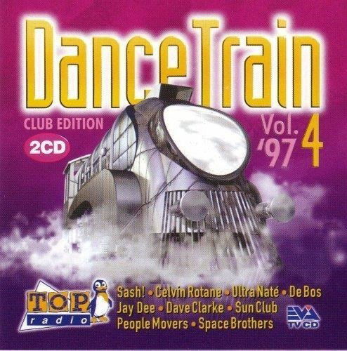 Cover for Dance Train 97/4 Club Edition · De Bos - Sash ! - Space Brothers - Celvin Rotane ? (CD)