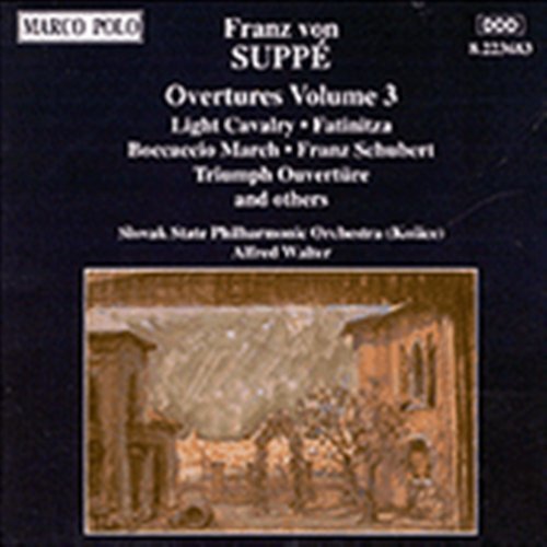 Cover for Suppe / Walter / Sspo · Overtures Vol 3 (CD) (1995)