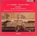 Cover for Scheibe / Bania / Mortensen · Sonatas for Flute &amp; Harpsichord (CD) (2003)