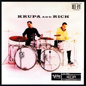 Cover for Krupa,gene / Rich,buddy · Krupa &amp; Rich (CD) (1994)