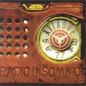 Cover for Attaque 77 · Radio Insomnio (CD) (2001)