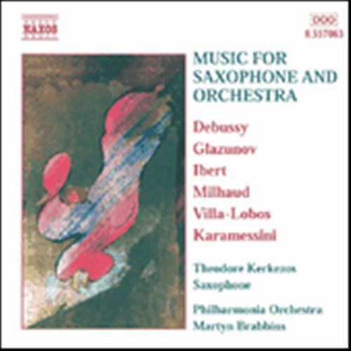 Music for Saxophone & Orchestra / Various - Music for Saxophone & Orchestra / Various - Music - NAXOS - 0747313206322 - November 19, 2002