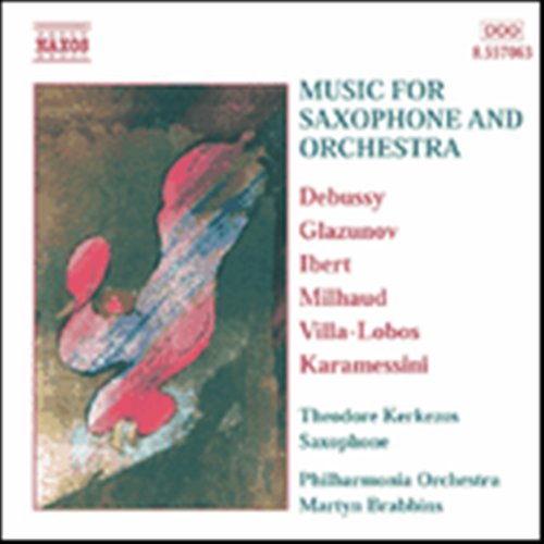 Music for Saxophone & Orchestra / Various - Music for Saxophone & Orchestra / Various - Musik - NAXOS - 0747313206322 - 19 november 2002