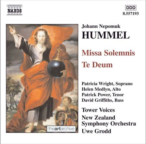 Missa Solemnis - J.N. Hummel - Musik - NAXOS - 0747313219322 - 10 augusti 2004