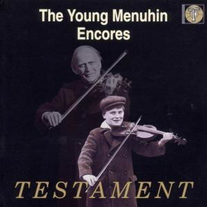 Menuhin Encores Vol1 Testament Klassisk - Yehudi Menuhin - Muziek - DAN - 0749677100322 - 2000