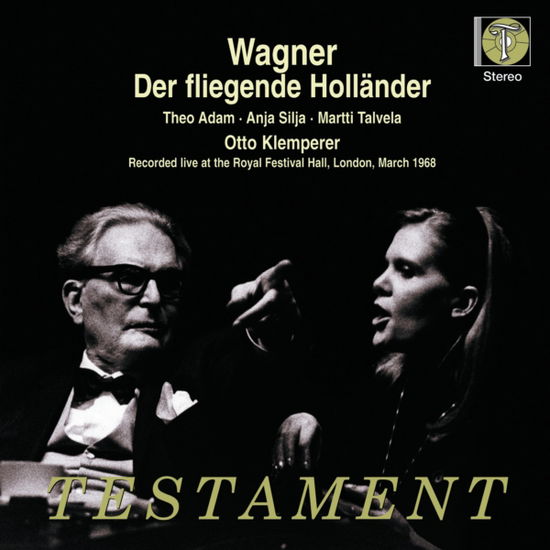 Cover for Klemperer / Adam / Silja / Talvela · Der Fliegende Holländer Testament Klassisk (CD) (2008)