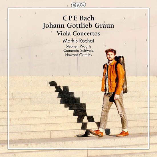 Cover for Mathis Rochat · C.P.E. Bach &amp; Johann Gottlieb Graun: Viola Concertos (CD) (2024)