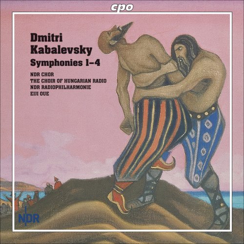 Symphonies 1-4 (Complete) - Kabalevsky / Ndr Radiophilharmonie / Oue - Musik - CPO - 0761203983322 - 30. september 2008