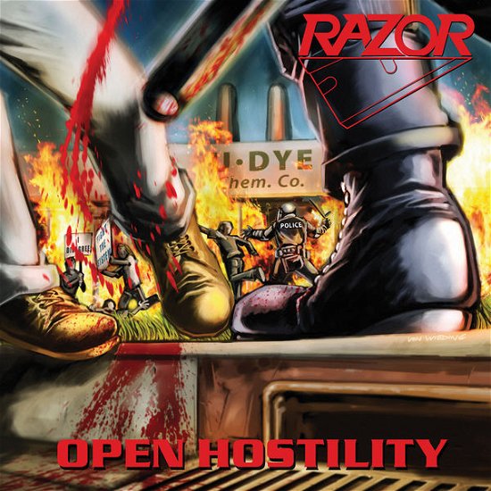 Razor · Open Hostility (CD) [Reissue edition] (2015)