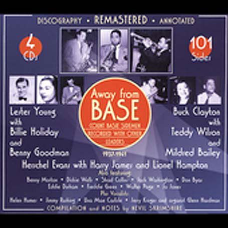 Cover for Basie Sidemen Various Artists · Away From Base (CD) [Remastered edition] [Box set] (2005)