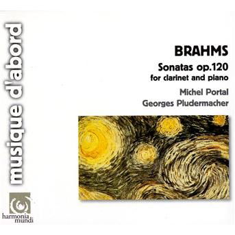 Cover for Michel Portal · Brahms: sonates pour clarinette et (CD) (2017)