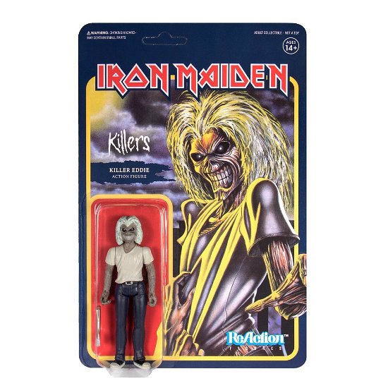Iron Maiden Reaction W1 - Killers Figurine (Re-Pack) - Iron Maiden - Fanituote - SUPER 7 - 0811169030322 - 2021