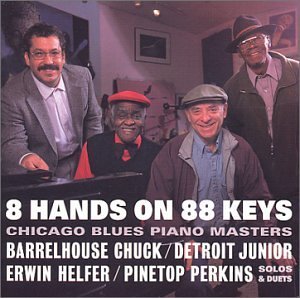 Cover for 8 Hands on 88 Keys · Chicago Blues Piano Masters (CD) (2002)
