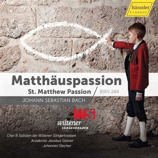 Bach: St Mathew Passion - Wiener Sangerknaben - Musiikki - HANSSLER - 0881488220322 - perjantai 5. elokuuta 2022