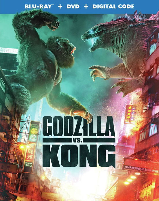 Cover for Godzilla vs Kong (Blu-ray) (2021)