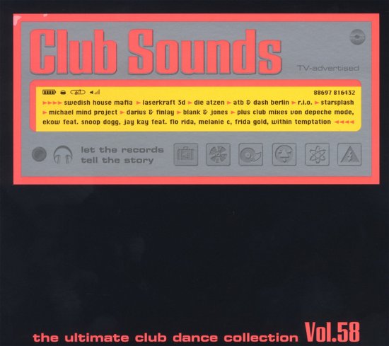 Cover for Club Sounds · The Ultimate Club Dance Collection Vol.58 (CD) (2020)