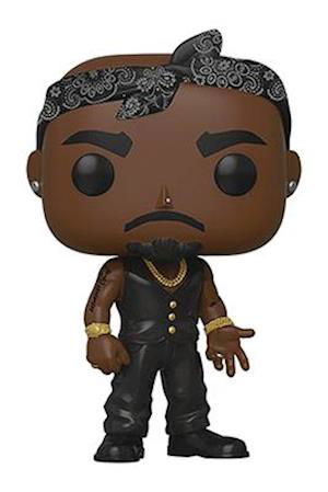 Pop Rocks Tupac with Vest & Bandana - Pop Rocks Tupac - Merchandise - FUNKO - 0889698454322 - 29. januar 2020