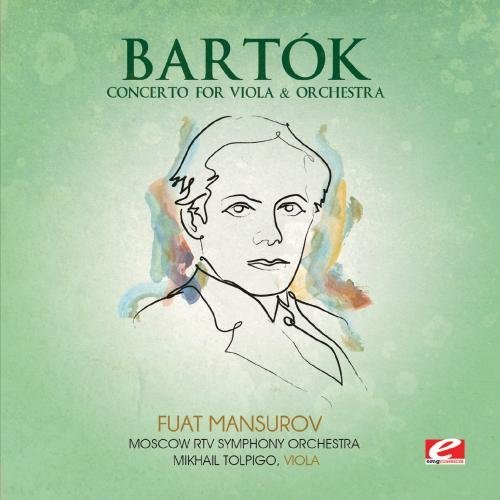 Cover for Bartok · Concerto for Viola &amp; Orchestra (CD) (2013)