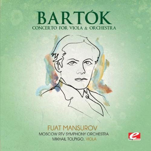 Cover for Bartok · Concerto For Viola &amp; Orchestra (CD) (2013)