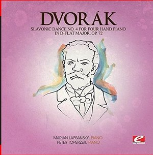 Slavonic Dance 4 Four Hand Piano D-Flat Maj 72-Dvo - Dvorak - Music - Essential - 0894231596322 - September 2, 2016