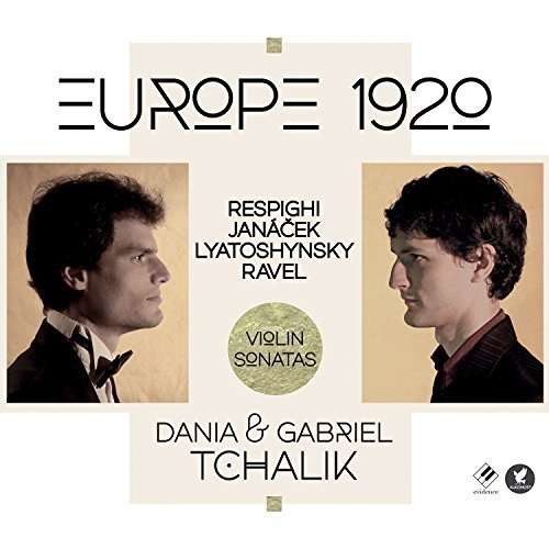 Cover for Gabriel Tchalik / Dania Tchalik · Gabriel Tchalik / Dania Tchalik - Europe 1920 (CD) [Digipak] (2016)