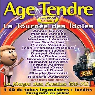 Cover for Age Tendre · La tounrn? des idoles S.3 (CD)