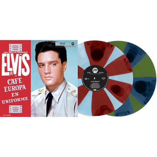 Cover for Elvis Presley · Café Europa en Uniforme (Green + Pink Cornetto Vinyl) (RSD 2021) (LP) (2021)