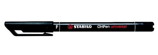 Stabilo Ohpen F Permanente Nero - Confezione 10 Pz - Merchandise - Stabilo - 4006381115322 - January 3, 2017