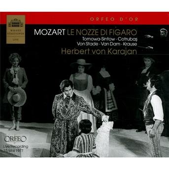 Nozze Di Figaro - Mozart / Krause / Tomowa-sintow / Von Karajan - Musiikki - ORFEO - 4011790856322 - tiistai 19. kesäkuuta 2012