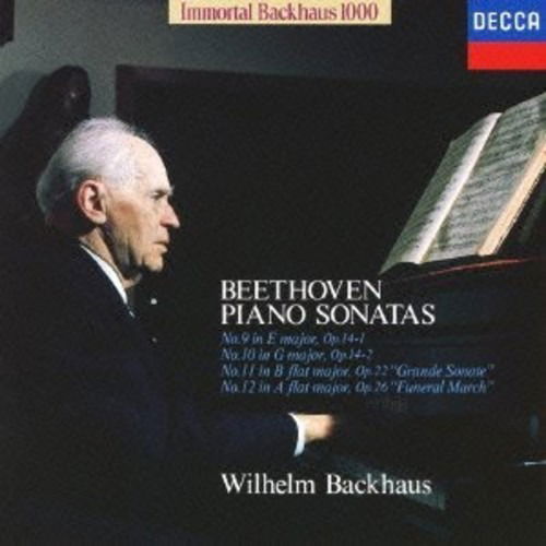 Beethoven: Piano Sonatas 9-12 - Wilhelm Bachhaus - Música - DECCA - 4988005359322 - 13 de novembro de 2015